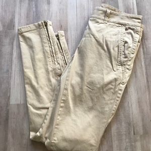 LOFT skinny khaki pants 0p